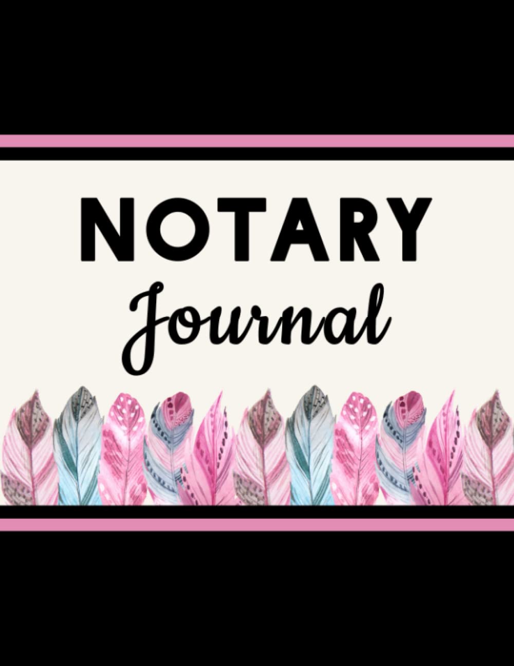 Notary Journal: Notary Public Log Book with 300 Entries for Notarial Acts - Notary Records Journal for Signing Agents - Notary Receipt Book - Colorful Feathers baixar o livro de graça