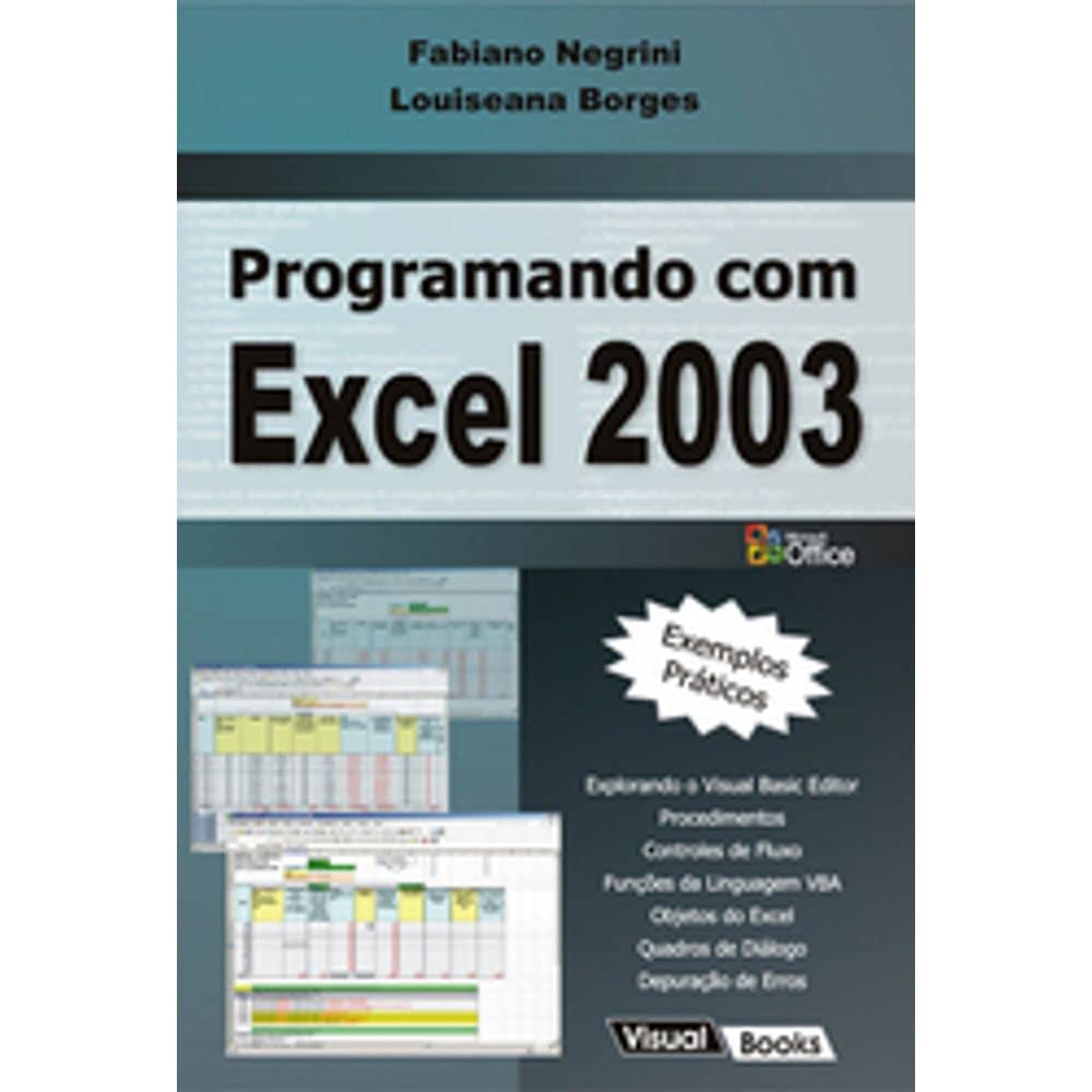 ler totalmente Programando Com Excel 2003
