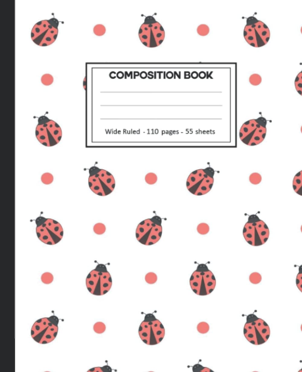 ler totalmente Composition Notebook: Composition Notebook with Ladybird for School.