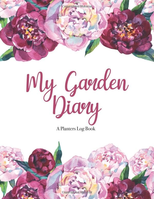 capítulo por capítulo baixar My Garden Diary: A Planters Log Book: 100 pages of large 8.5"x11" planters journal log book