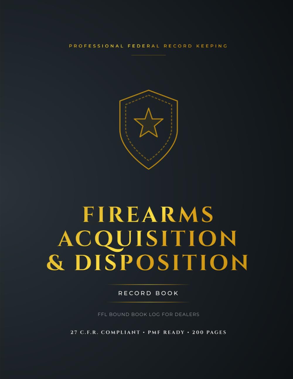 FFL Acquisition and Disposition Book: 200 Pages & 1372 Record Entries – ATF Compliant Bound Gun A&D Log Ledger with Serial Number Record for Firearm Dealer and Manufacturer Tracking baixar o livro de graça
