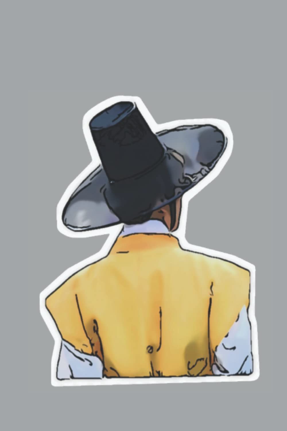 ler totalmente Notebook: Man in hanbok