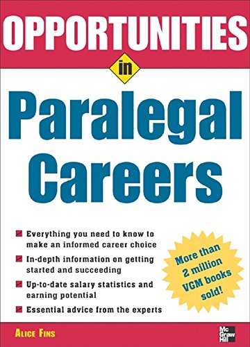 Opportunities in Paralegal Careers (Opportunities In…Series) (English Edition)