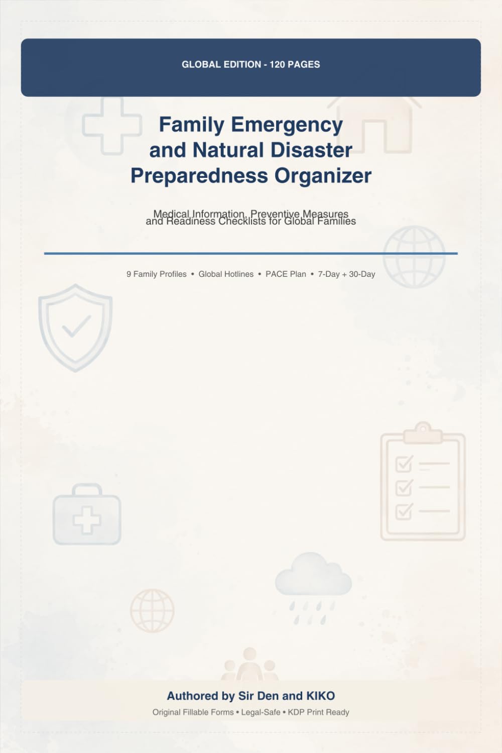 capítulo por capítulo baixar Family Emergency and Natural Disaster Preparedness Organizer: Medical Information, Preventive Measures and Readiness Checklists for Global Families