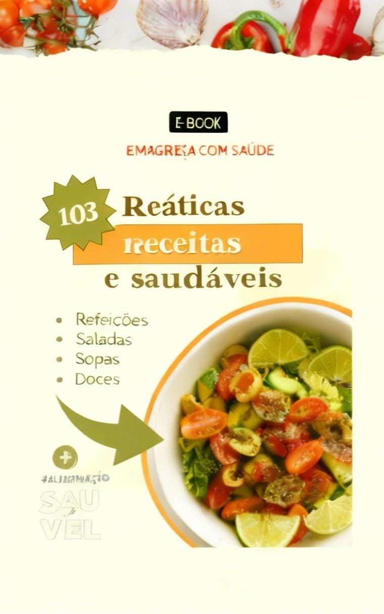 103 Receitas para emagrecer: Receitas práticas e saudáveis baixar livro de graça