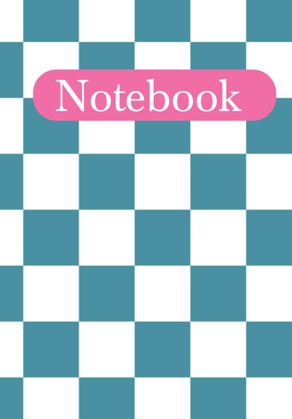 Teal chequered notebook A5 baixar livro de graça