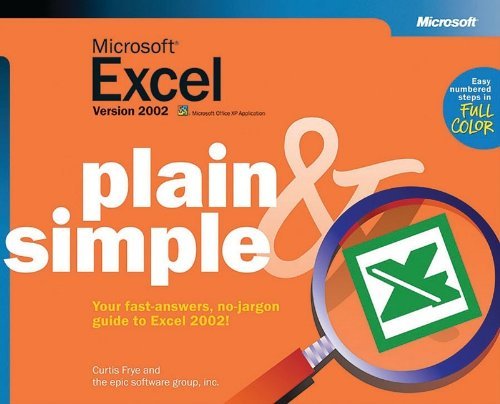 Microsoft® Excel Version 2002 Plain & Simple baixar o livro de graça