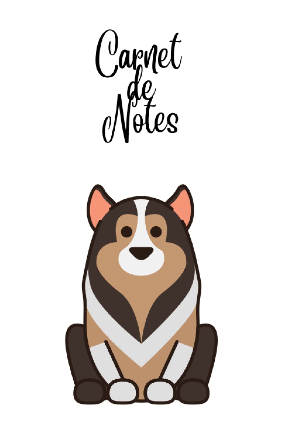 Carnet de notes chien: Cahier de notes design animal chien - 100 pages lignés modernes - Prise de notes agréable - Format 17.7 x 25.4 cm (French Edition) baixar livro de graça