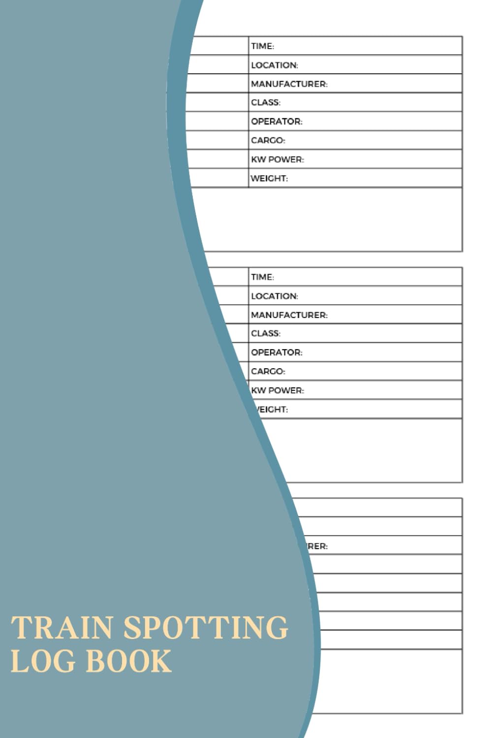 ler totalmente Train Spotting Log Book: A Notebook To Keep Track Of Your Train Spotting Adventures And Documenting Your Favorite Locomotives