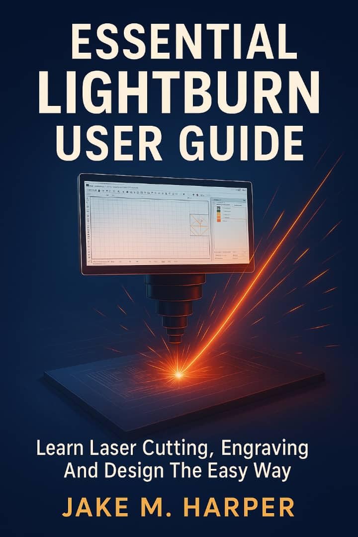 ler totalmente ESSENTIAL LIGHTBURN USER GUIDE: Learn Laser Cutting, Engraving And Design The Easy Way (Essential Guide Manual for Beginners and Seniors) (English Edition)