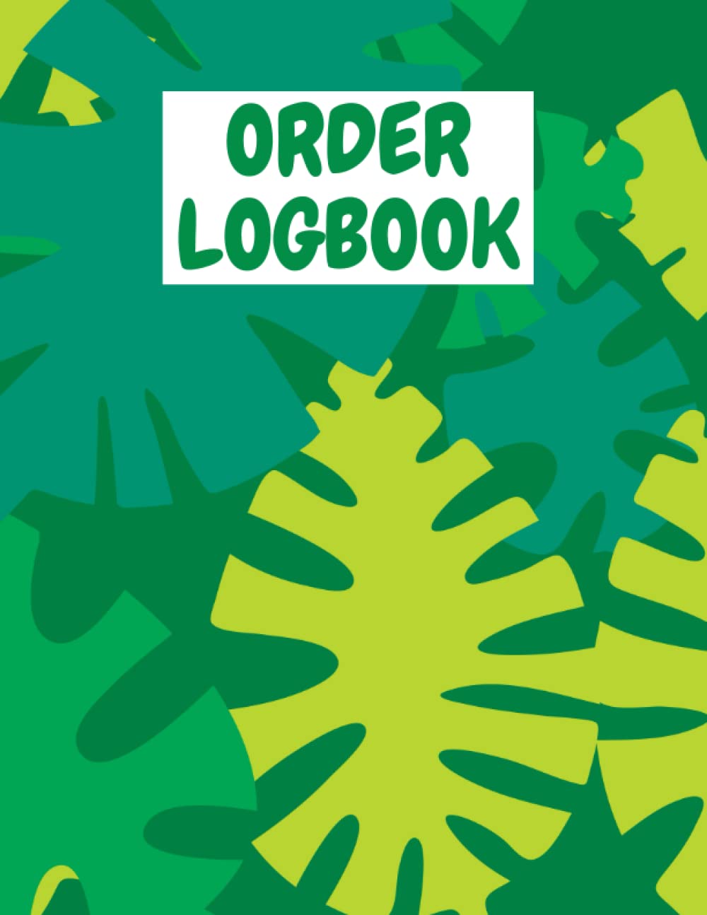 capítulo por capítulo baixar Order Logbook: Logbook Jungle 8.5x11 Jungle Themed Order Logbook v13