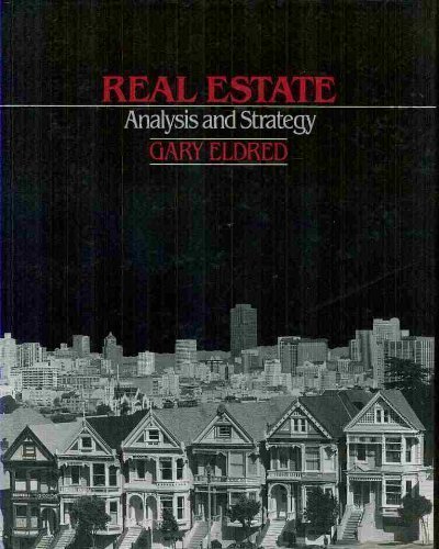 Real estate: Analysis and strategy baixar livro de graça