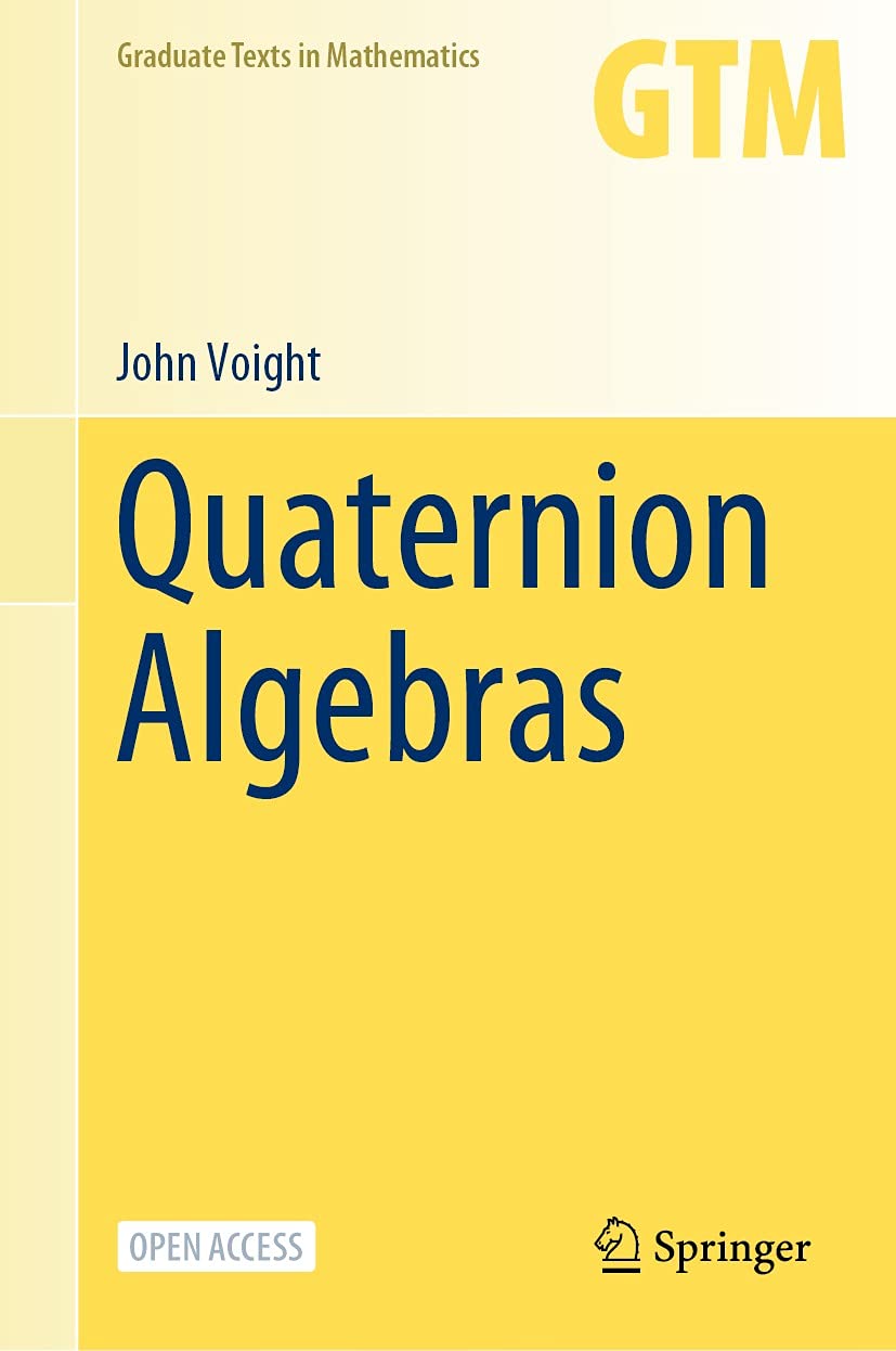 ler totalmente Quaternion Algebras (Graduate Texts in Mathematics Book 288) (English Edition)