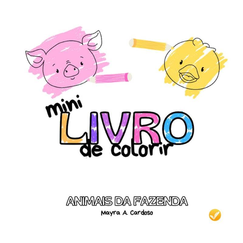 capítulo por capítulo baixar Mini livro de colorir: Animais da fazenda