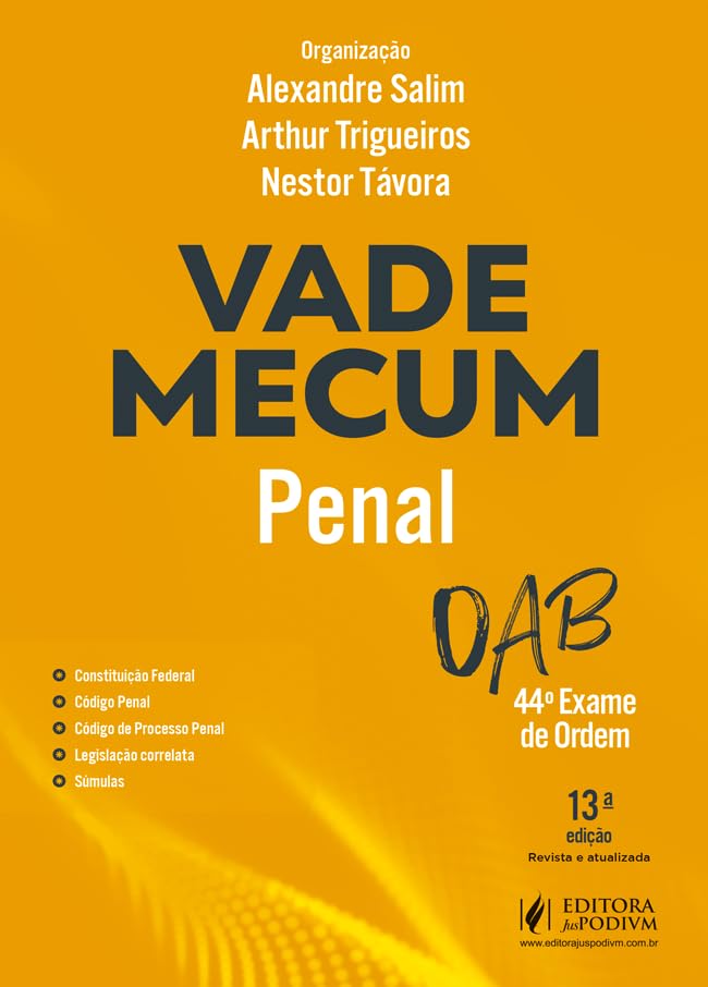 ler totalmente Vade Mecum Penal - 44º Exame de Ordem - 13ª Edição (2025)