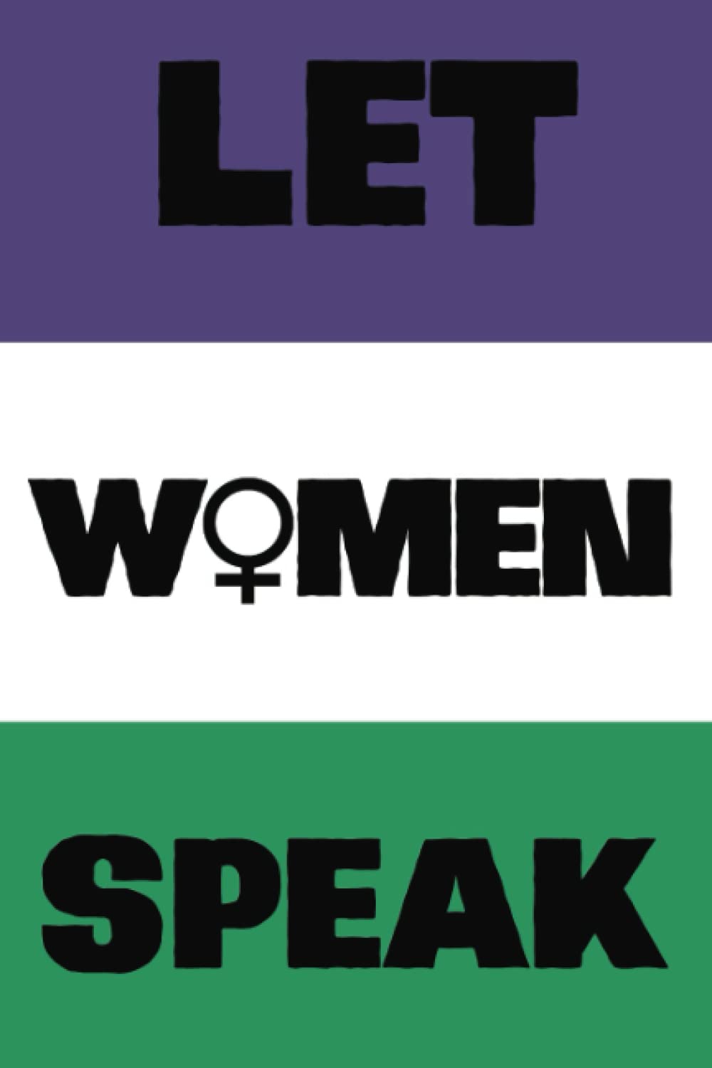 capítulo por capítulo baixar Let Women Speak: 100 page blank notebook, college-ruled, 6 x 9 inches