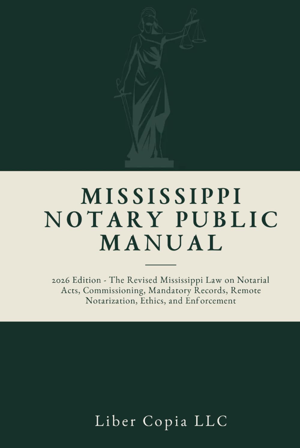 Mississippi Notary Public Manual: 2026 Edition - The Revised Mississippi Law on Notarial Acts, Commissioning, Mandatory Records, Remote Notarization, Ethics, and Enforcement baixar livro de graça