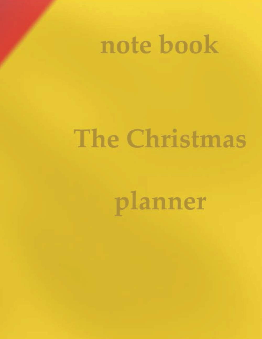 ler totalmente Christmas Planner: The Ultimate Organizer - with Holiday Shopping List, Gift Planner, Online Order and Greeting Card Address Book: 120 page 8.5-11 inches