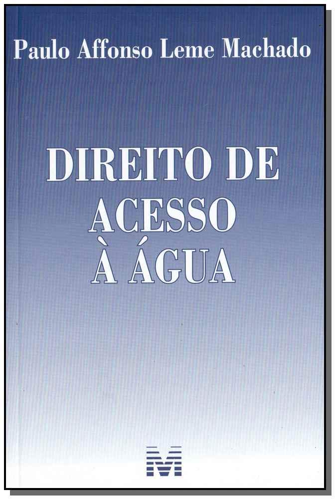 Direito de acesso à água - 1 ed./2018 baixar livro de graça