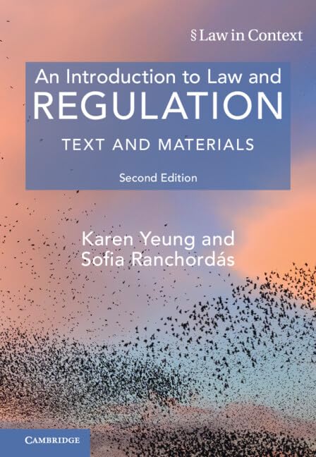 An Introduction to Law and Regulation: Text and Materials (Law in Context) (English Edition) baixar livro de graça