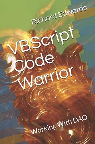 ler totalmente VBScript Code Warrior: Working With DAO