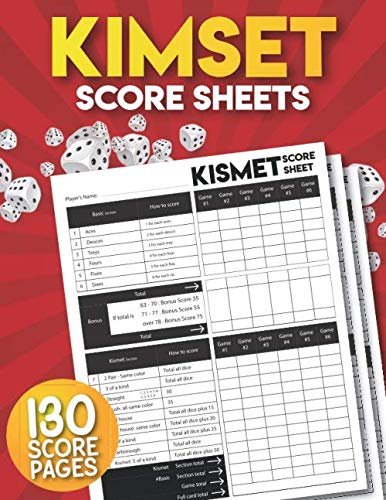 Kismet Score Sheets: 130 Large Score Sheets | Kismet Double Sided Score Pads. baixar livro de graça