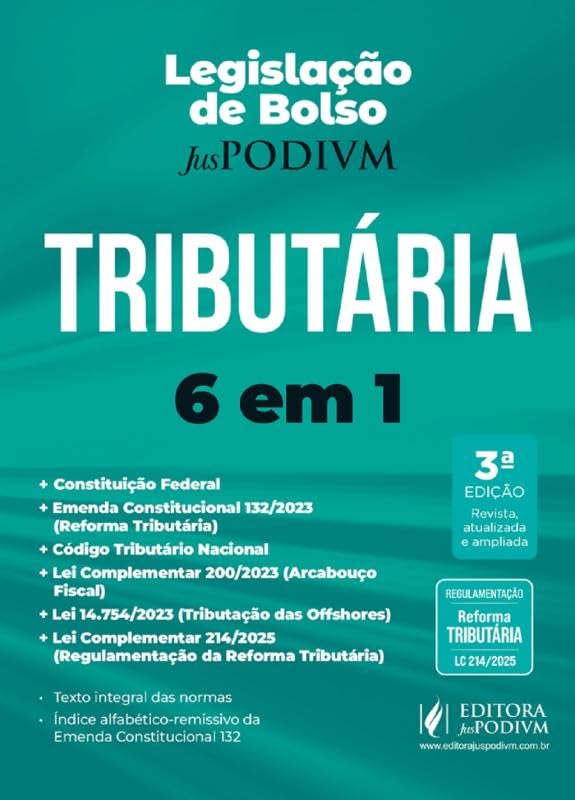 Legislação de Bolso Tributária 6 em 1 - 3ª Edição (2025) baixar livro de graça