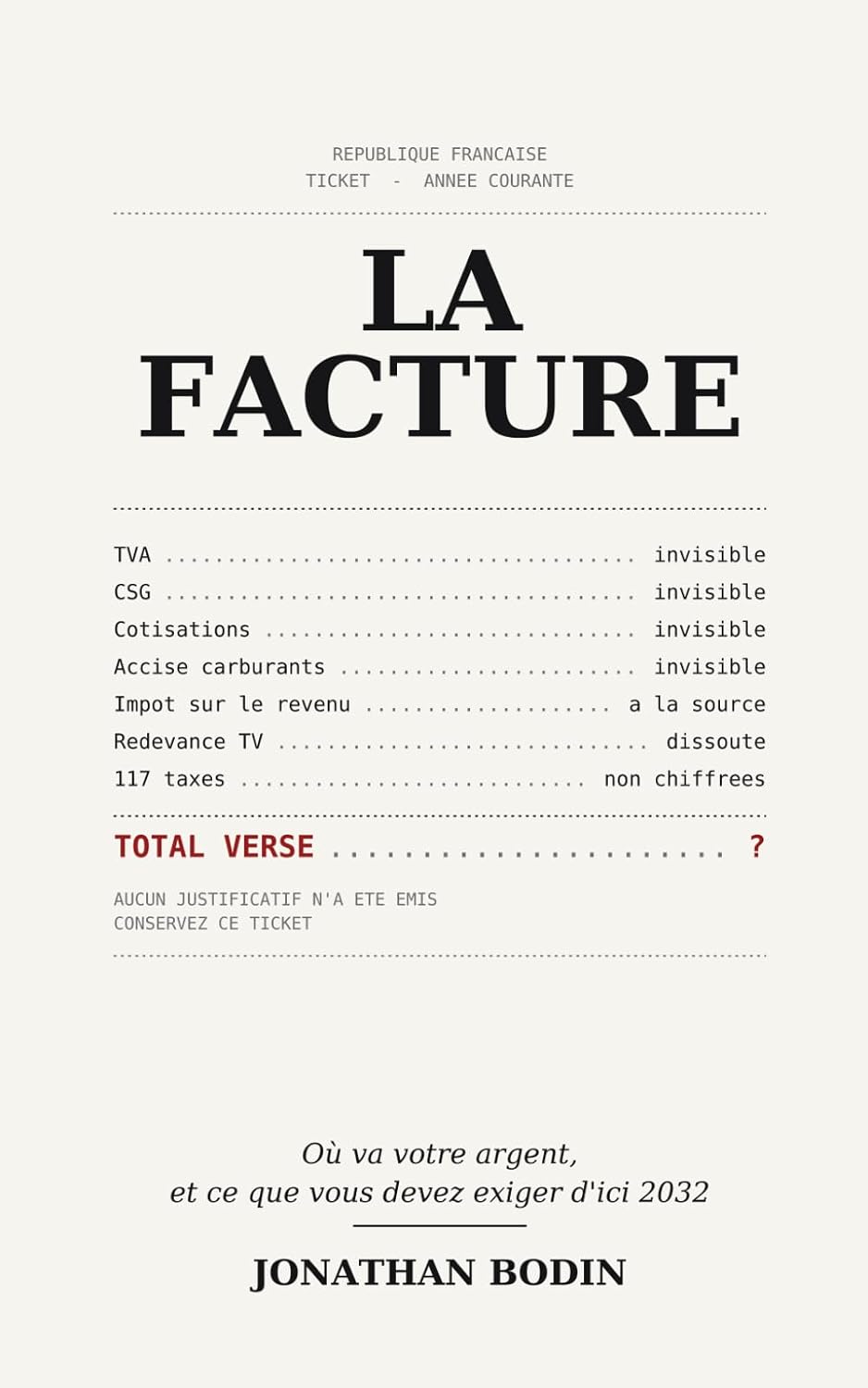 ler totalmente La facture: Où va votre argent, et ce que vous devez exiger d'ici 2032 (French Edition)