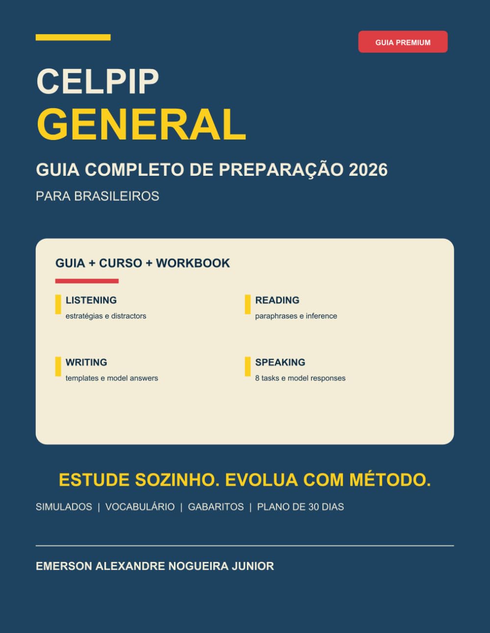 capítulo por capítulo baixar CELPIP General: Guia Completo de Preparação 2026 para Brasileiros (Portuguese Edition)