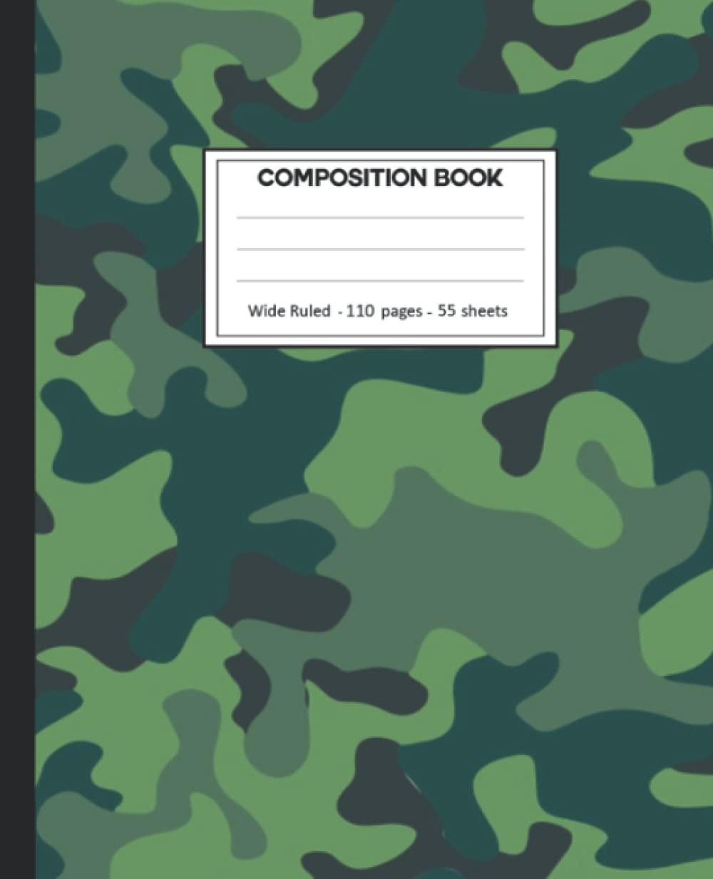 Composition Notebook: Composition Notebook with Green Camouflage for School. baixar livro de graça