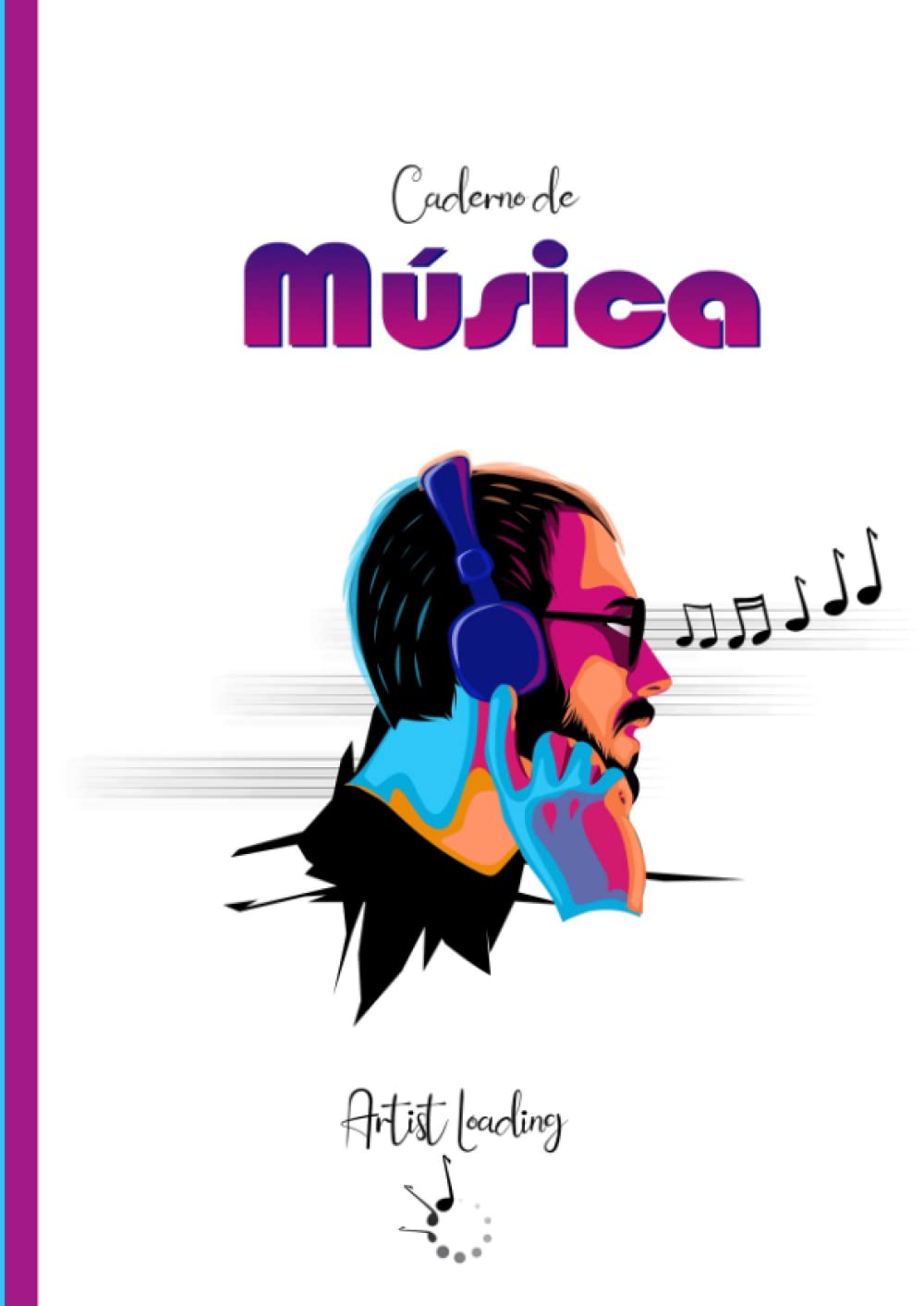 capítulo por capítulo baixar Caderno de Música Pautado: 12 Pautas brancas por Página + Grandes Quadrados para Escrever as Letras | 100 páginas pentagramas Tamanho A4 21 x 29cm |... para Notação Musical (Portuguese Edition)
