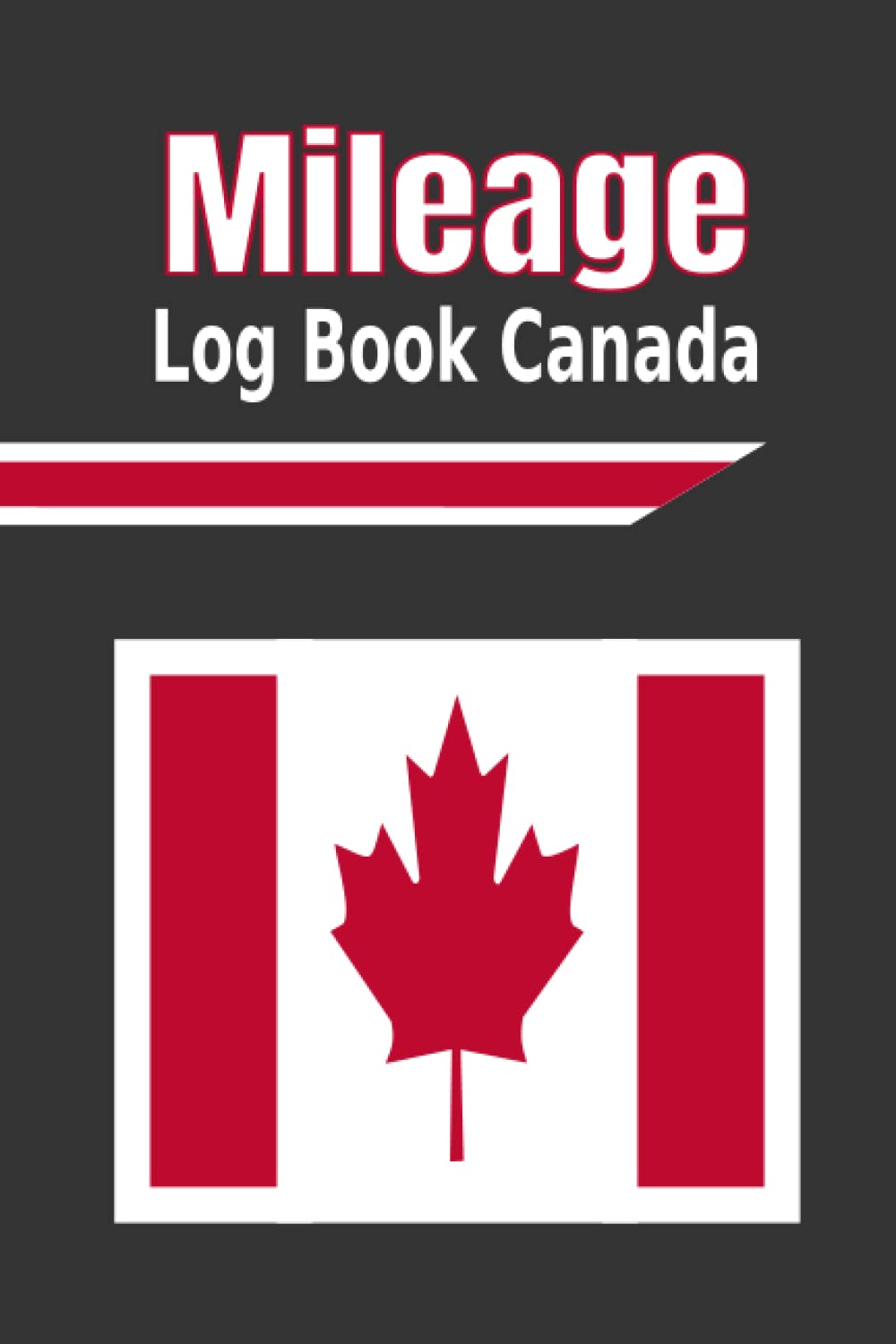 ler totalmente Mileage Log Book Canada: Vehicle Mileage Book Canadian For Taxes Small Business and Expenses