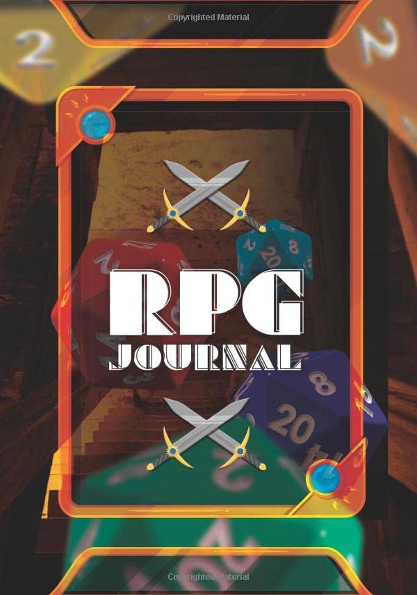 RPG Journal: The Ultimate RPG Accessories for Role Playing Adventure Gamer; Included 5 Different Mixed Gaming Papers for Drawing of RPG Battle Grid;... Dot Grid/ Hex/ College Ruled/ Half Mixed); V5 baixar o livro de graça