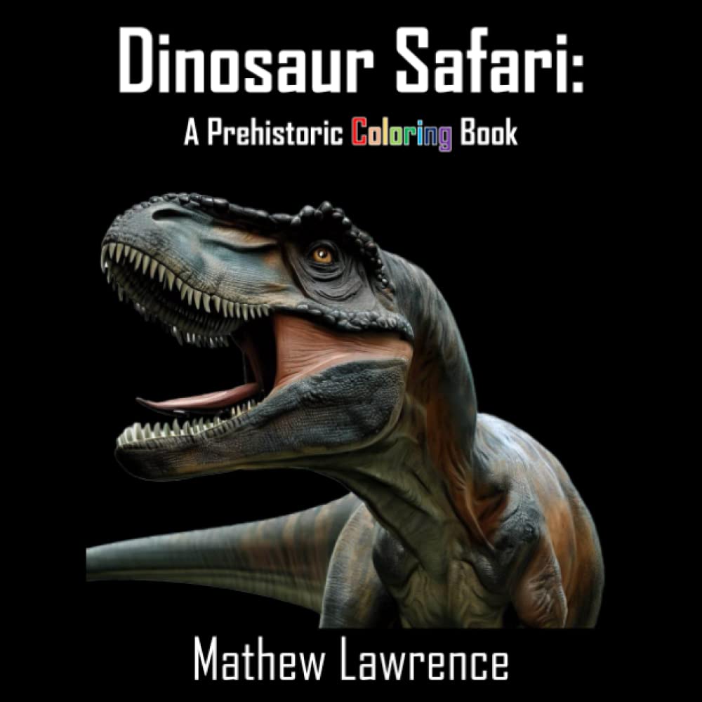 ler totalmente Dinosaur Safari - A Prehistoric Coloring Book