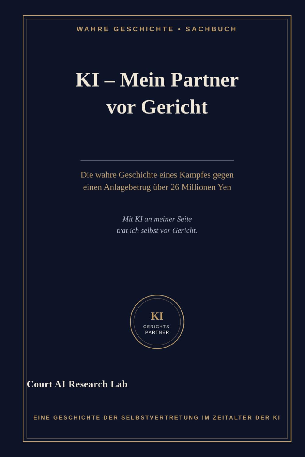KI – Mein Partner vor Gericht: Die wahre Geschichte eines Kampfes gegen einen Anlagebetrug über 26 Millionen Yen (German Edition) baixar livro de graça