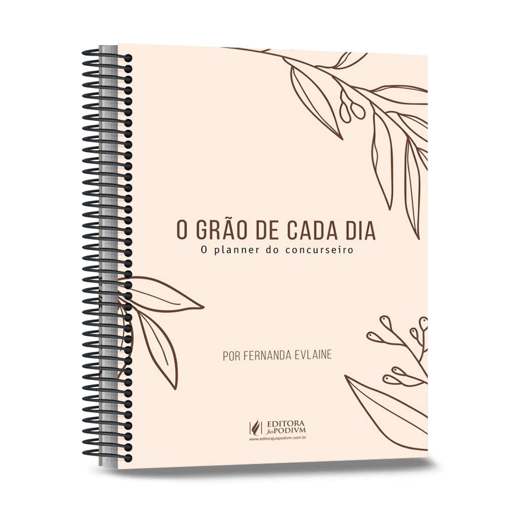 ler totalmente Grao de Cada Dia, o - o Planner do Concurseiro