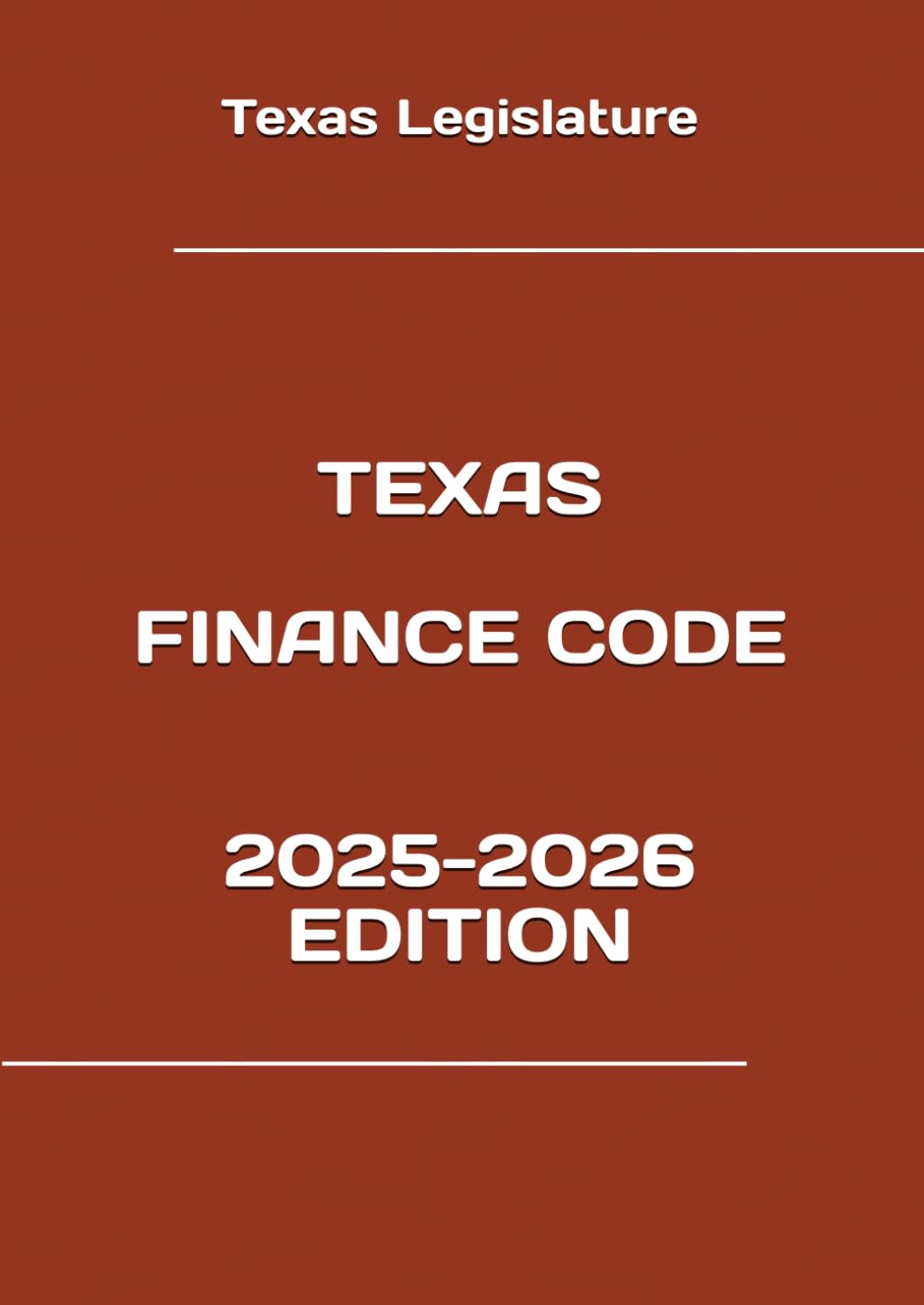 TEXAS FINANCE CODE 2025-2026 EDITION baixar o livro de graça