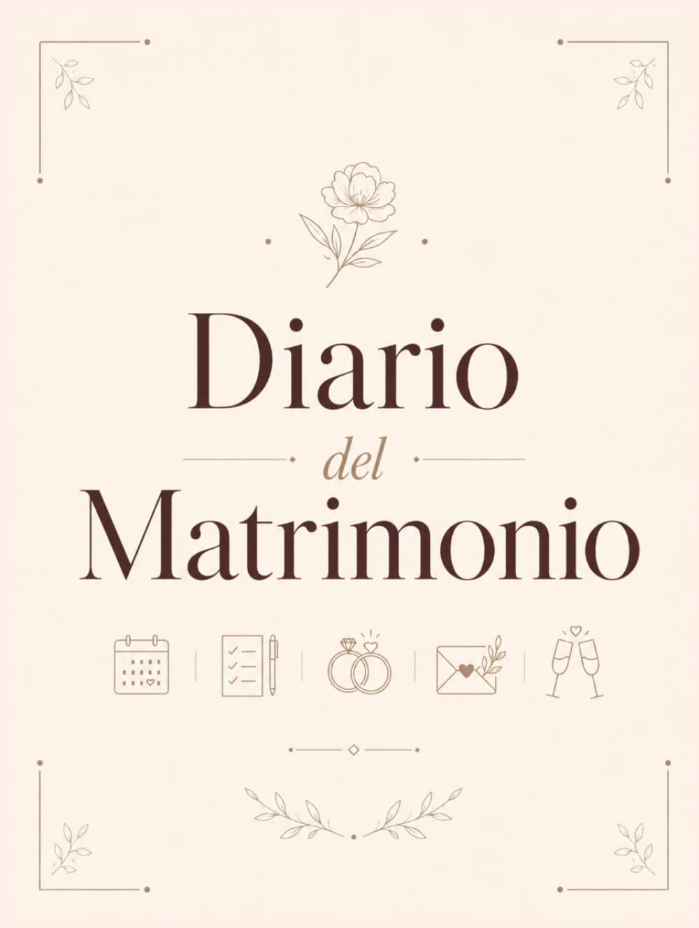 Diario del Matrimonio - Wedding Planner in italiano, agenda della sposa con le cose da fare e il diario settimana per settimana. 100 pagine 20,32 x 25: Agenda delle Nozze (Italian Edition) baixar o livro de graça