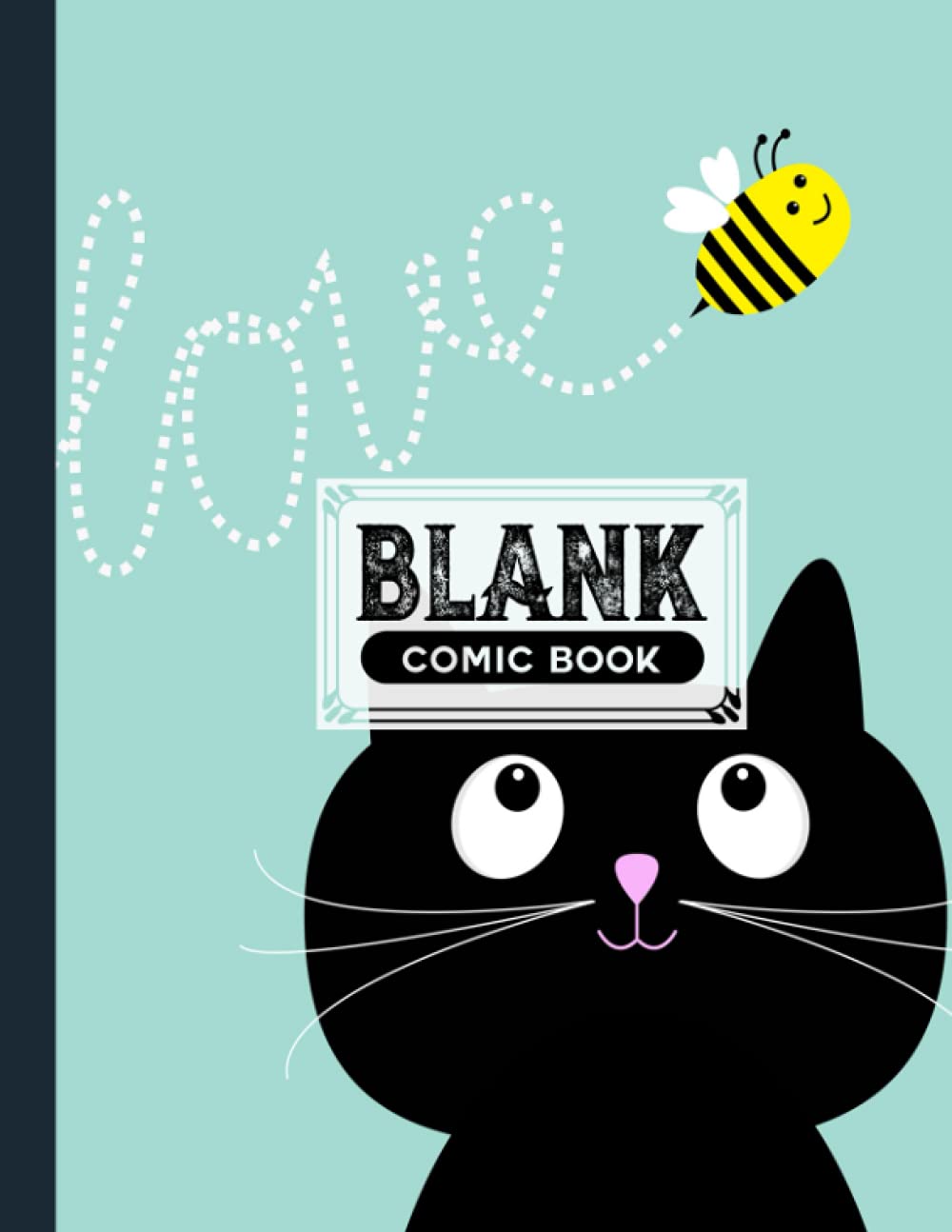 Blank Comic Book: Black Cats Cover, Draw Your Own Comics - 120 Pages of Fun and Unique Templates - A Large 8.5" x 11" Notebook by Rosita Brandt baixar livro de graça
