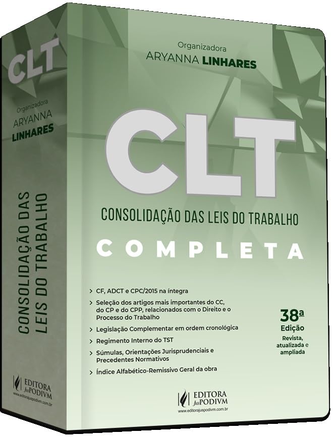CLT - Consolidação das Leis do Trabalho - 43º Exame de Ordem 38Ed.2025 baixar o livro de graça