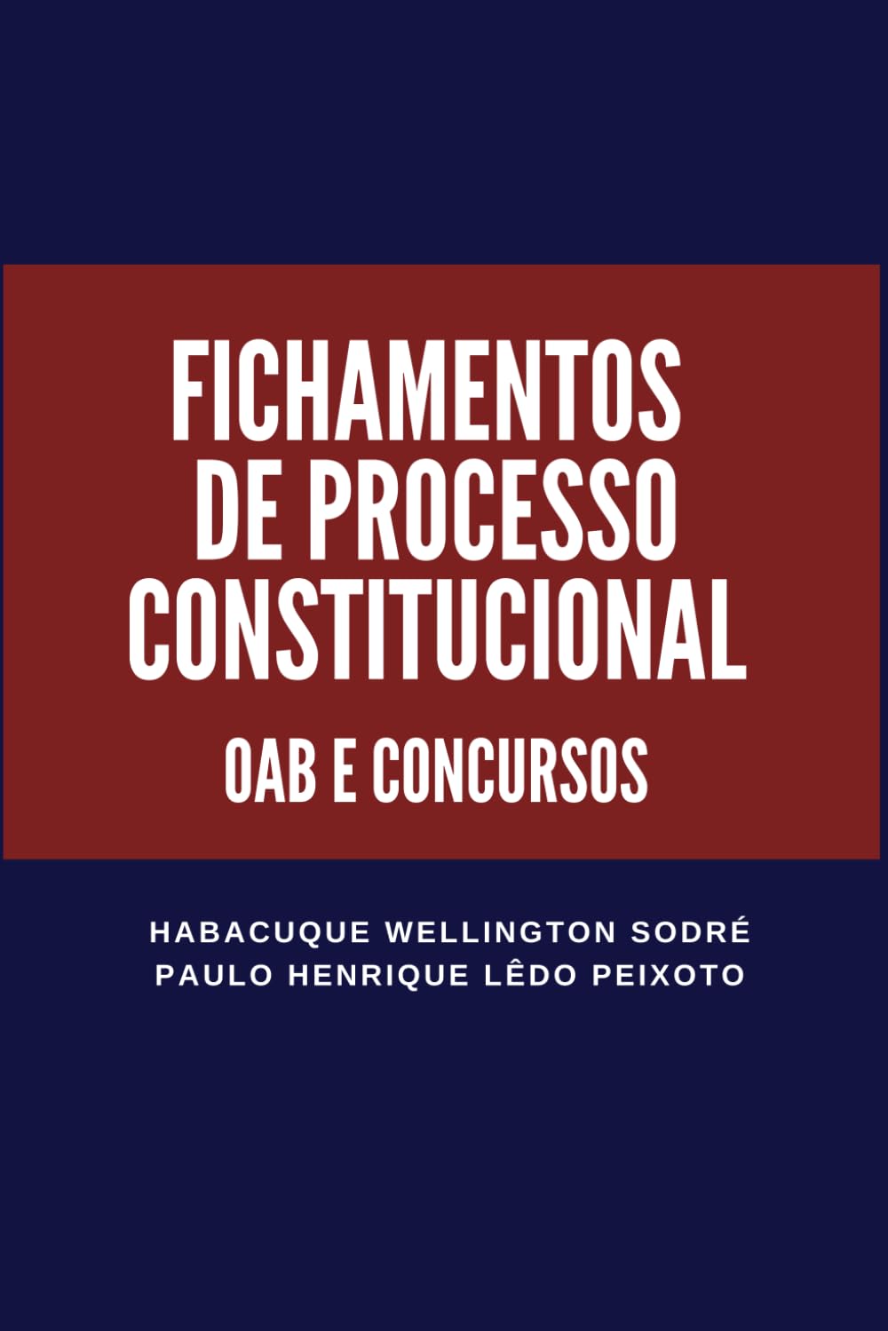 ler totalmente Fichamentos de Processo Constitucional: Oab E Concursos