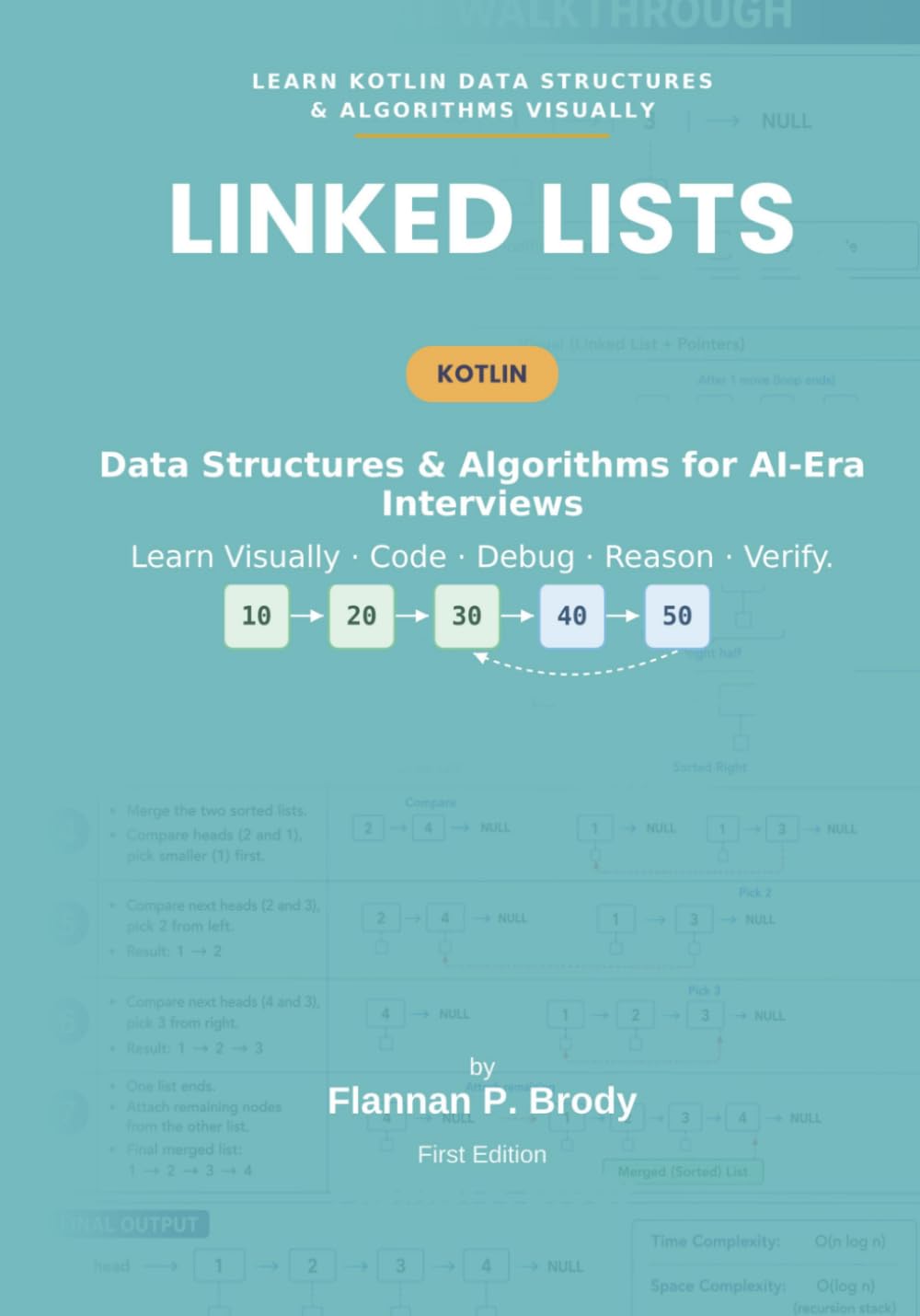 Linked Lists – Kotlin Edition: Data Structures & Algorithms for AI-Era Interviews (Learn Kotlin Data Structures & Algorithms Visually) baixar livro de graça