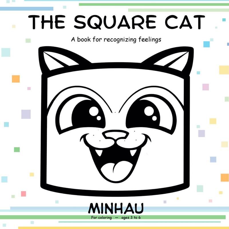 ler totalmente THE SQUARE CAT: A book for recognizing feelings