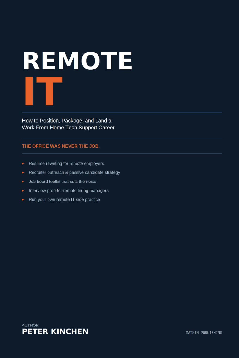 Remote IT: How to Position, Package, and Land a Work-From-Home Tech Support Career baixar livro de graça