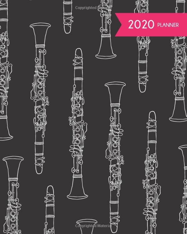 2020 Planner: Clarinet Marching Band Cover 8x10" 144 Pages Monthly Calendar Daily Planner Jan thru Dec 2020 baixar o livro de graça