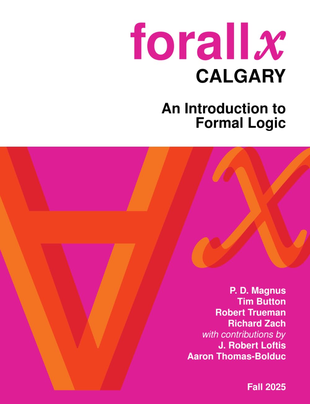 forall x: Calgary: An Introduction to Formal Logic baixar o livro de graça