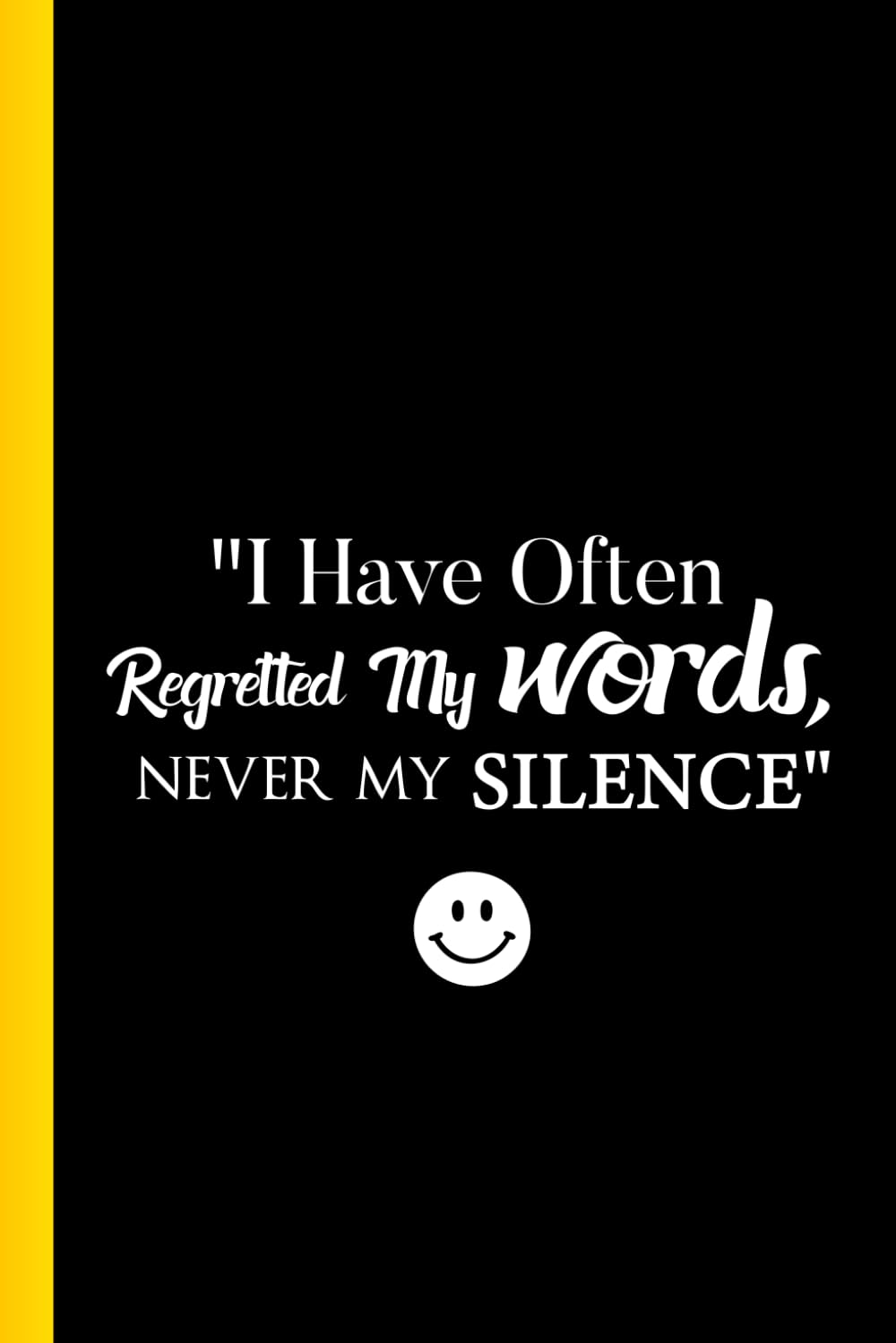 I HAVE OFTEN REGRETTED MY WORDS: Funny Work Notebook Gag Gift Journal for Office Wide Ruled baixar o livro de graça