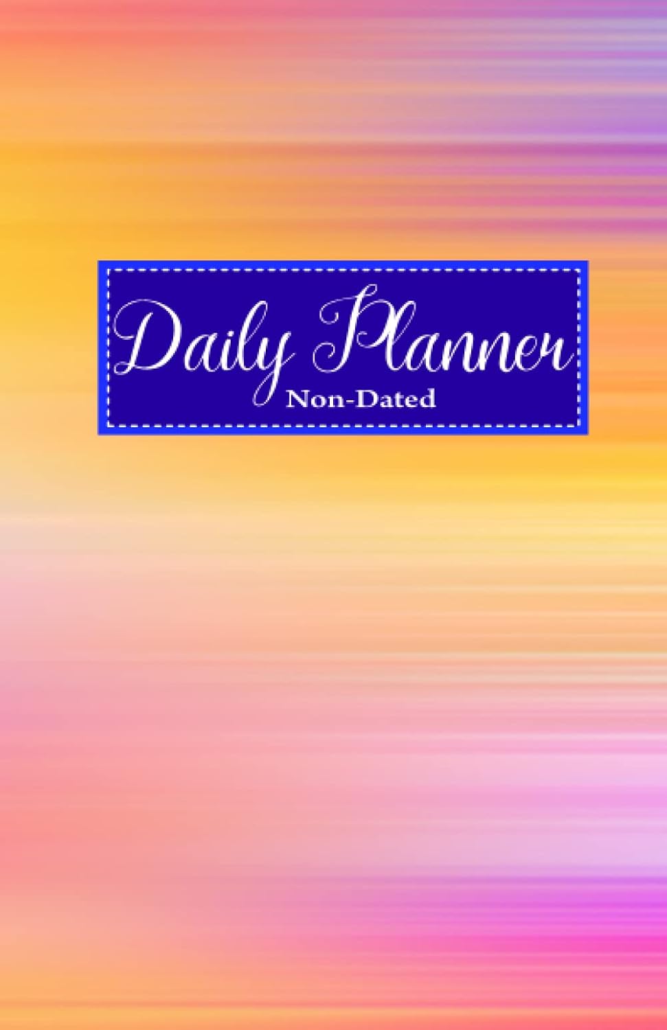 ler totalmente Undated Planner: Daily planner To Do List Notebook, Today Planner with Checklist, Productivity, Impressed eye-catching, unique Cover Design,5.5 x 8.5 Inches,169 Pages.