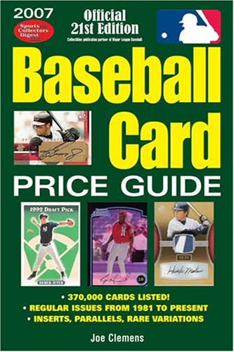 2007 Baseball Card Price Guide