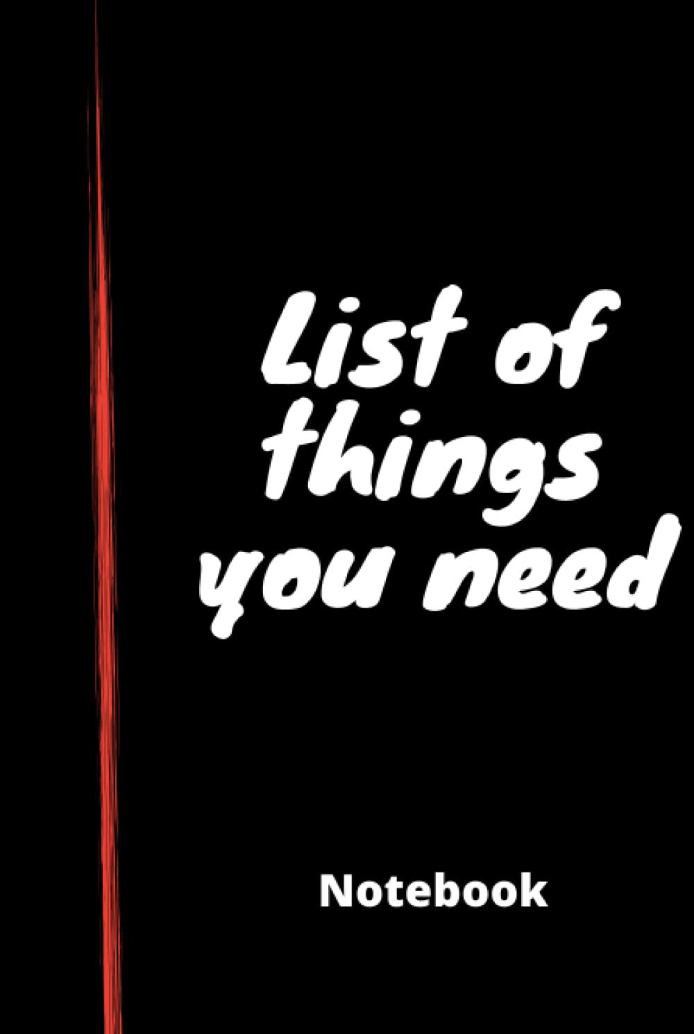 ler totalmente List of things you need: Journal, notebook,6×9 inches,100 pages
